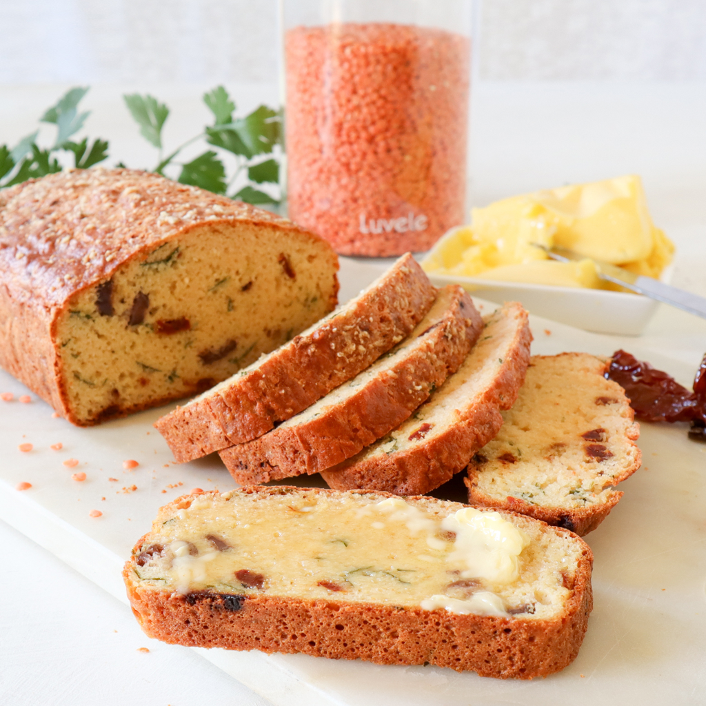 red lentil bread