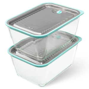 LUVELE FRESH VACUUM CONTAINER SET | THREE PIECE SET 2.5L